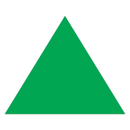 Ergomat 16in Mean Lean Arrow Head DuraStripe Green, 9PK DSML-ARROWHEAD-16-G-KIT